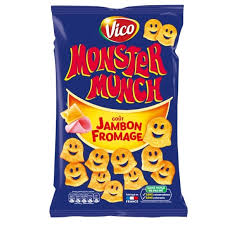 Vico Monster Munch Ham Cheese 85g